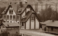 Bahnhof um 1931